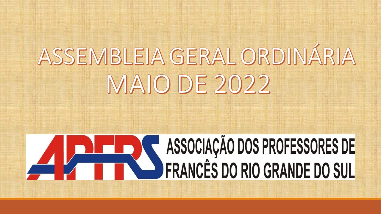 Assembléia Geral Ordinária 2022